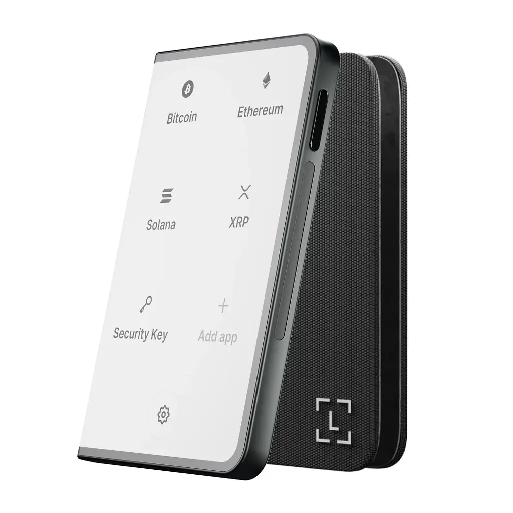 Криптогаманець Ledger Stax з чохлом Magnet Shell + Ledger Recovery Key 1 шт. - фото 2