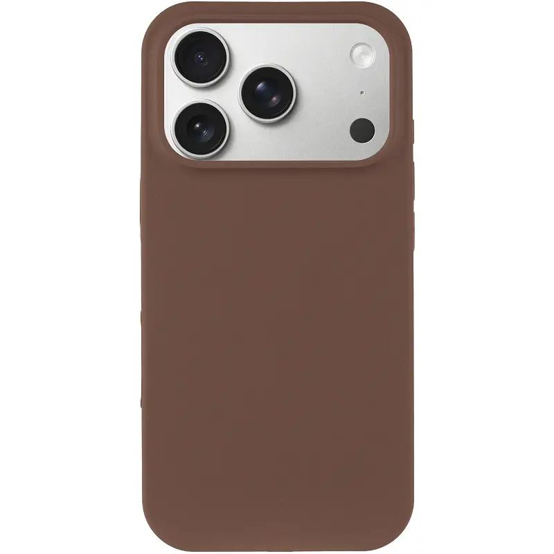 Чохол Epik Silk Full Protective (AA) NO LOGO для Apple iPhone 17 Pro Max / 18 Pro Max (6.9") Коричневий / Brown - фото 2