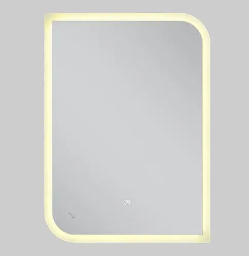 Дзеркало Mixxus Premium BEVEL MA02-90x65-REVERSE (LED Touch, Anti-fog, (3-6,5kK)) (MP6641) - фото 4