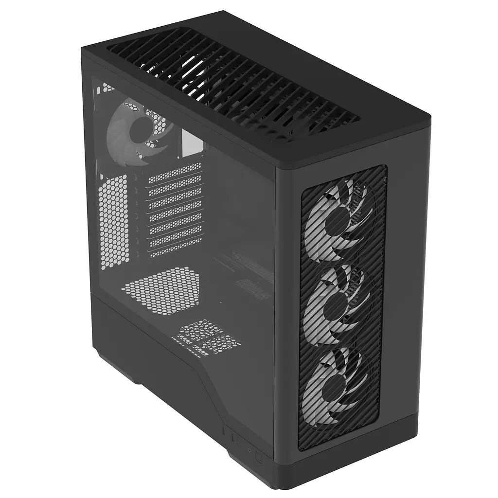 Корпус Aerocool D520A-BK-v1 Black (ACCM-DS05143.11) - фото 3