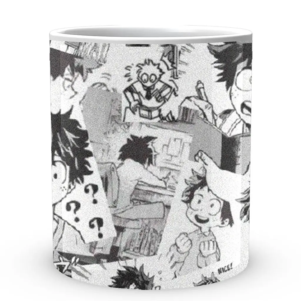 Кружка GeekLand Моя геройская академия My Hero Academia Мидория Манга коллаж MHA 02.534 330 мл белая - фото 2