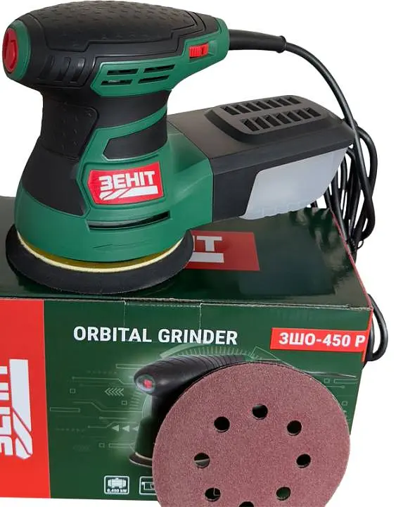 Шліфмашина ексцентрикова Зеніт ЗШО-450 Р 450Вт ZENIT teh0025457 - фото 6