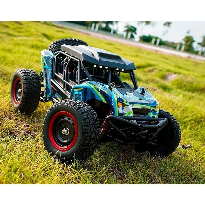Машинка на радіокеруванні JJRC Q141-B 4WD Upgrade Version Blue [142540] - фото 3