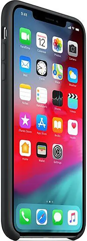 Чохол-накладка Apple iPhone XS Max Silicone Case - Black (MRWE2) - фото 2