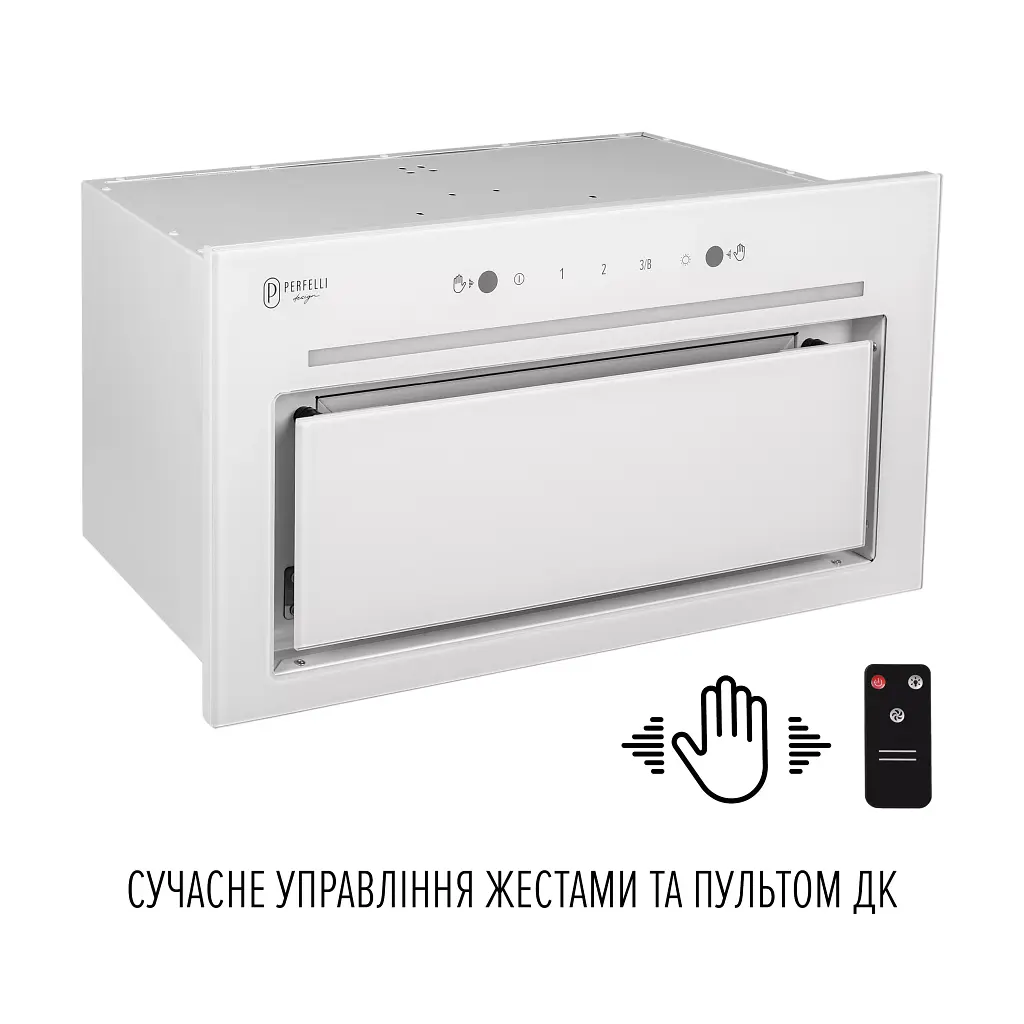 Витяжка повновбудована Perfelli Design Filini 5 Bianco - фото 7