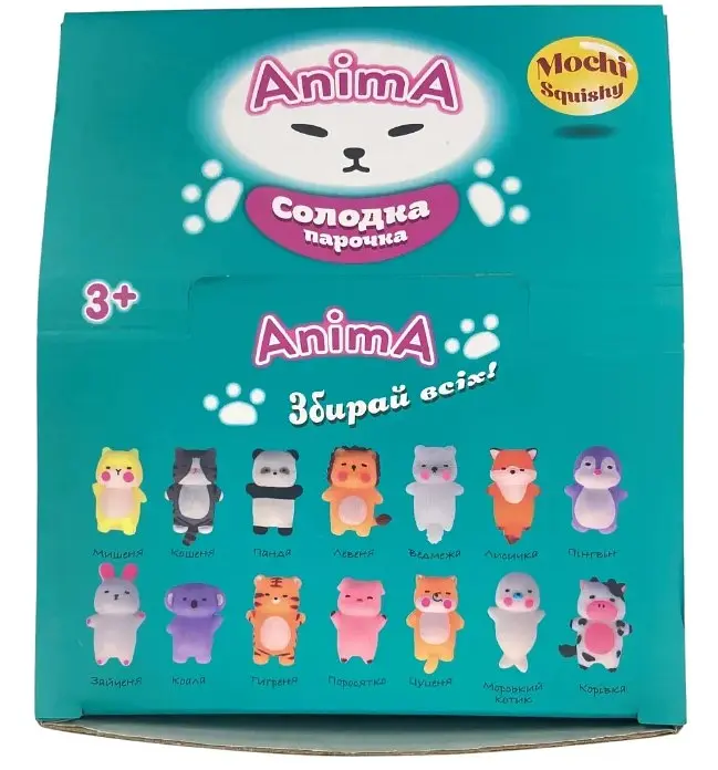 Іграшки колекційні у наборі Monster Gum mochі squishy Солодка парочка (SK25002) - фото 2