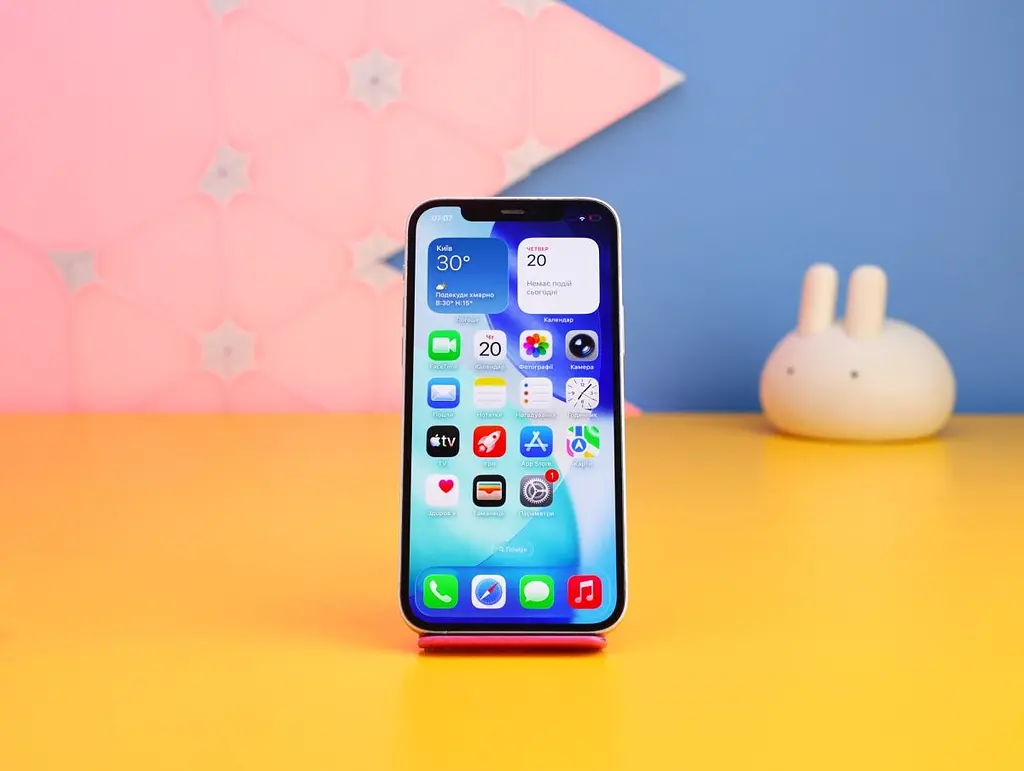 Смартфон Apple iPhone 12 128GB White (MGJC3) Б/У [155847] - фото 2
