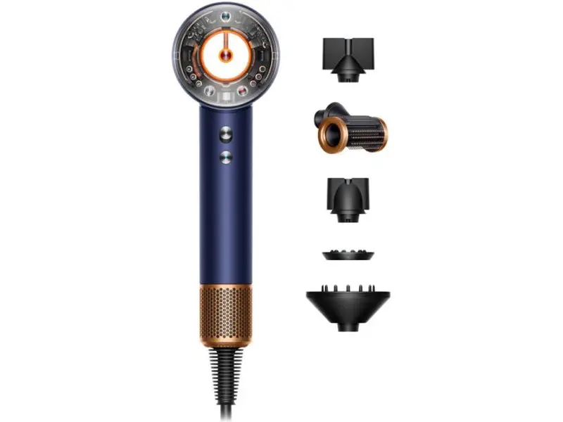 Мультистайлер Dyson Supersonic Nural Straight+Wavy Prussian Blue/Rich Copper (122612-01)