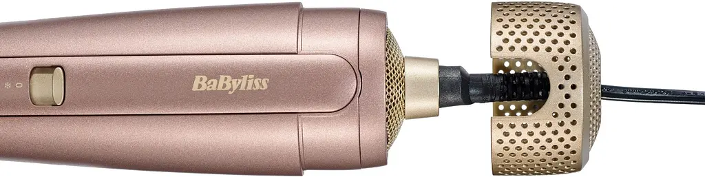 BaByliss Фен-щітка Air Power Volume, 1000Вт, 2 режими, дифузор, іоніз-я, хол. обдув, кераміка, рожевий - фото 10