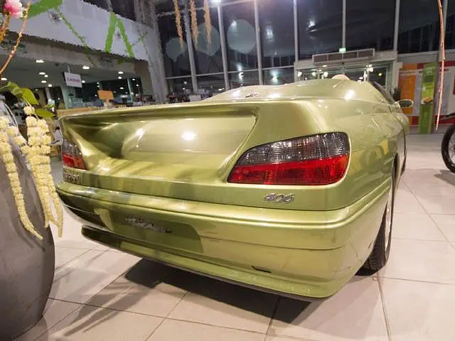 Емблема напис 406 для Peugeot (Хром) 123х26 мм (на скотчі) 9630468377 - фото 4