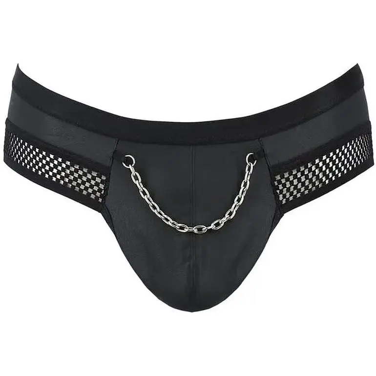 Трусы мужские Passion 030 Slip Open Tom black L/XL - фото 3
