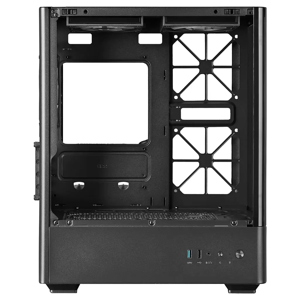 Корпус для ПК Prologix Lumi GM-01AB Glass Black - фото 8