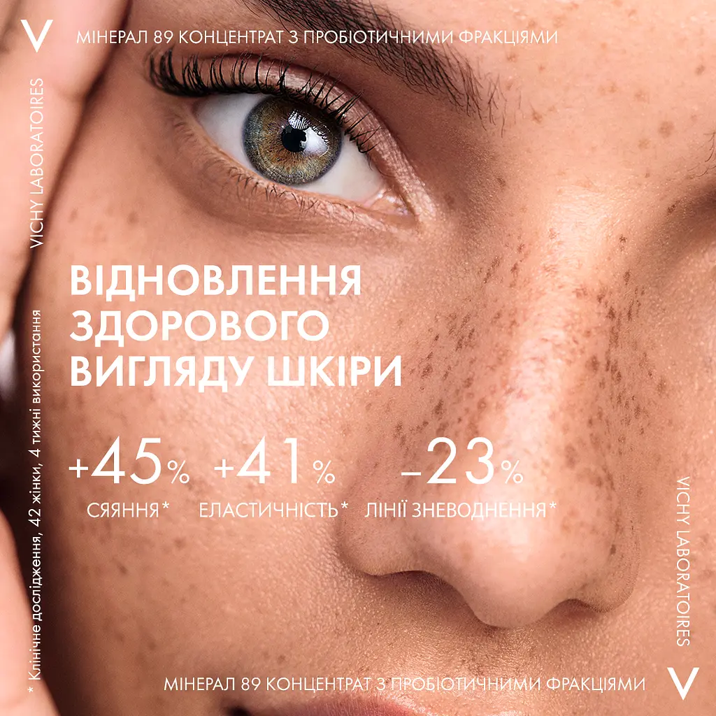 Концентрат для восстановления и защиты кожи лица Vichy Mineral 89 Probiotic Fractions Concentrate с пробиотическими фракциями 30 мл (MB419000) - фото 8