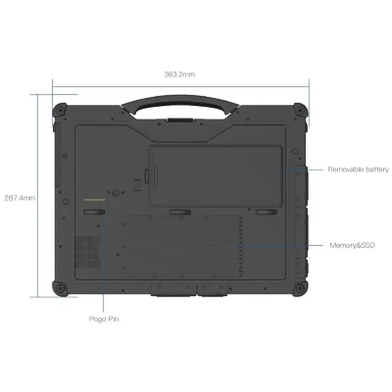 Ноутбук Vinga Scout X14A (X14A-123516512B) - фото 12
