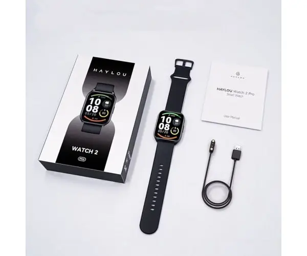 Годинник розумний Xiaomi Haylou Watch 2 Pro LS02 Pro глобальні темно-сині - фото 3