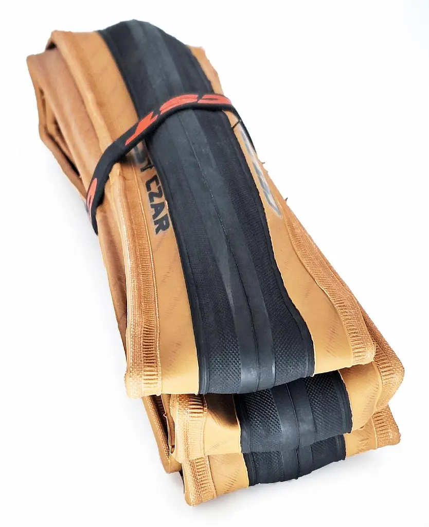 Покришка складна велосипедна CST CZAR C1406 DC2 high grip Foldable 28" (700x25C) слік коричневий корд 60 TPI (G0001354) - фото 3