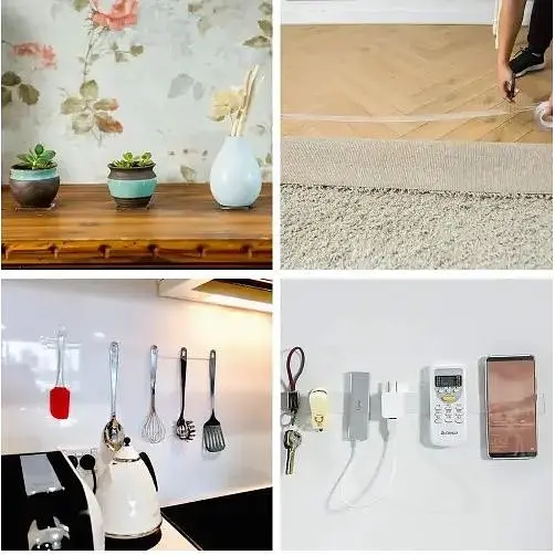 Клейка стрічка Mindo Ivy grip tape універсальна двостороння багаторазова 3 м прозора - фото 10