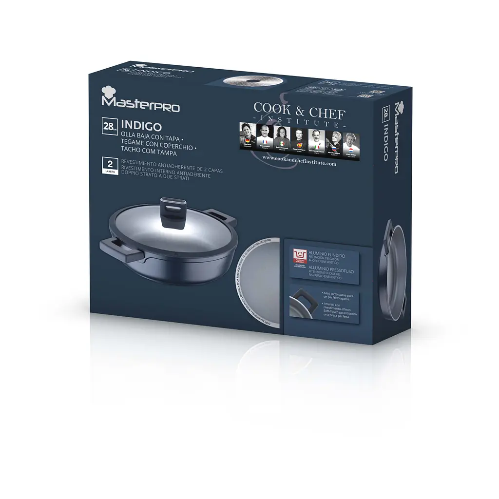 Сотейник MasterPro Indigo 28 см (BGMP-7981) - фото 5