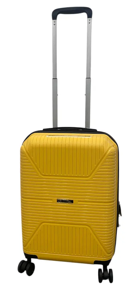 Валіза мала для ручної поклажі Worldline Airtex 291 поліпропілен S Жовтий - фото 2