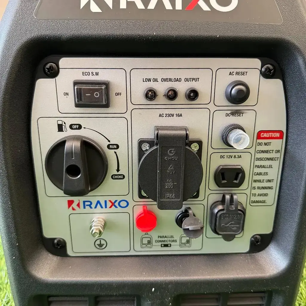 Iнверторний генератор бензиновий 2.0 кВт Raixo R2200IS  - фото 6