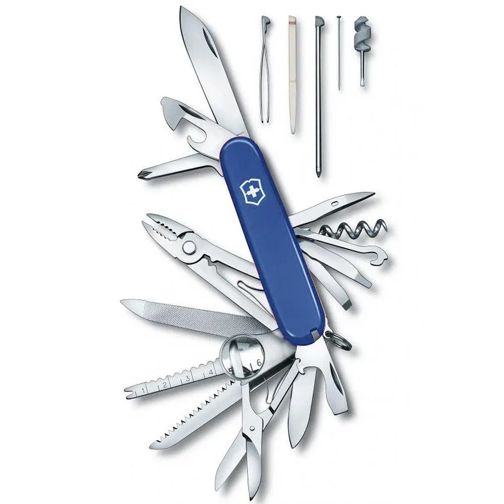 Ніж Victorinox Swisschamp 91мм 33функ син - фото 2