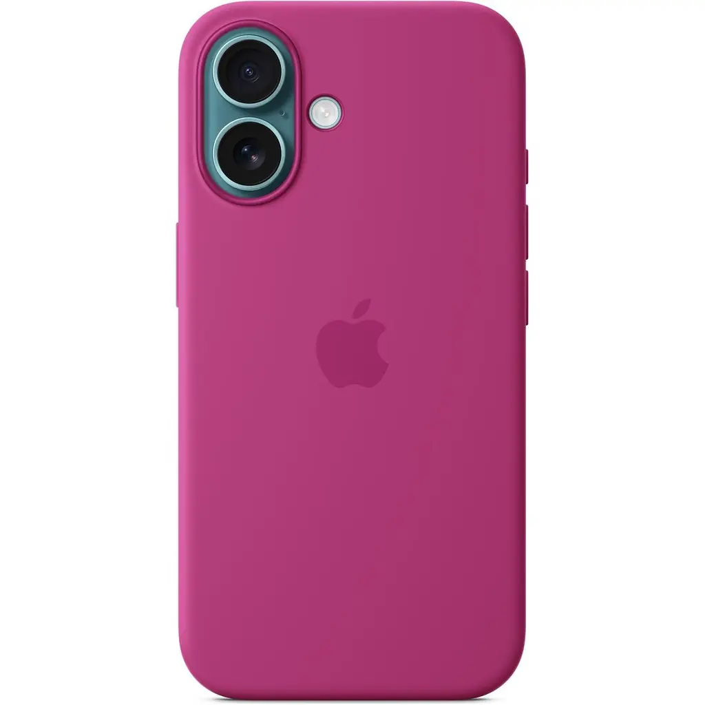 Чохол Apple Silicone Case with MagSafe для iPhone 16 Fuchsia (MYY53ZM/A) [116205] - фото 2