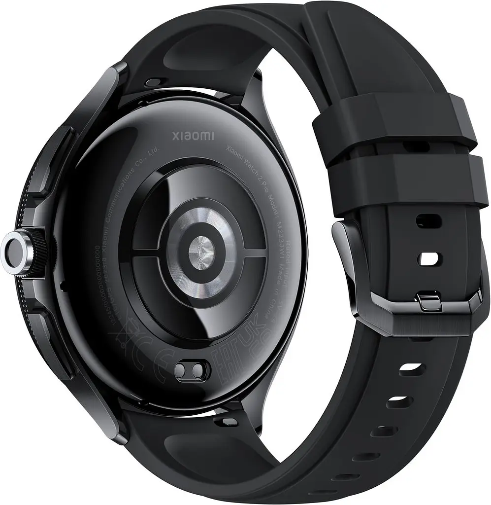Смарт-годинник XiaomiWatch 2 Pro 4G LTE Black Case with Black Fluororubber Strap BHR7208GL Black - фото 4