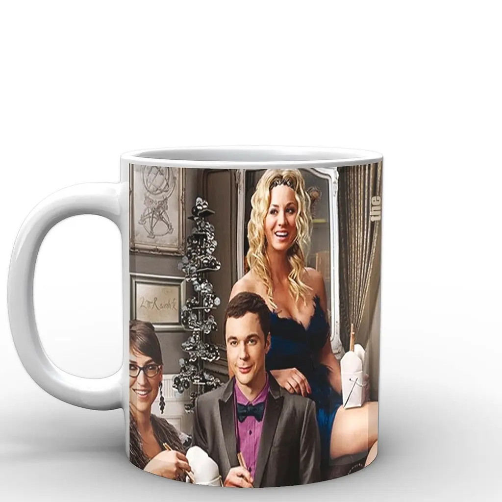 Кружка GeekLand Теория большого взрыва The Big Bang Theory ужин BB.002.34 330 мл белая - фото 2