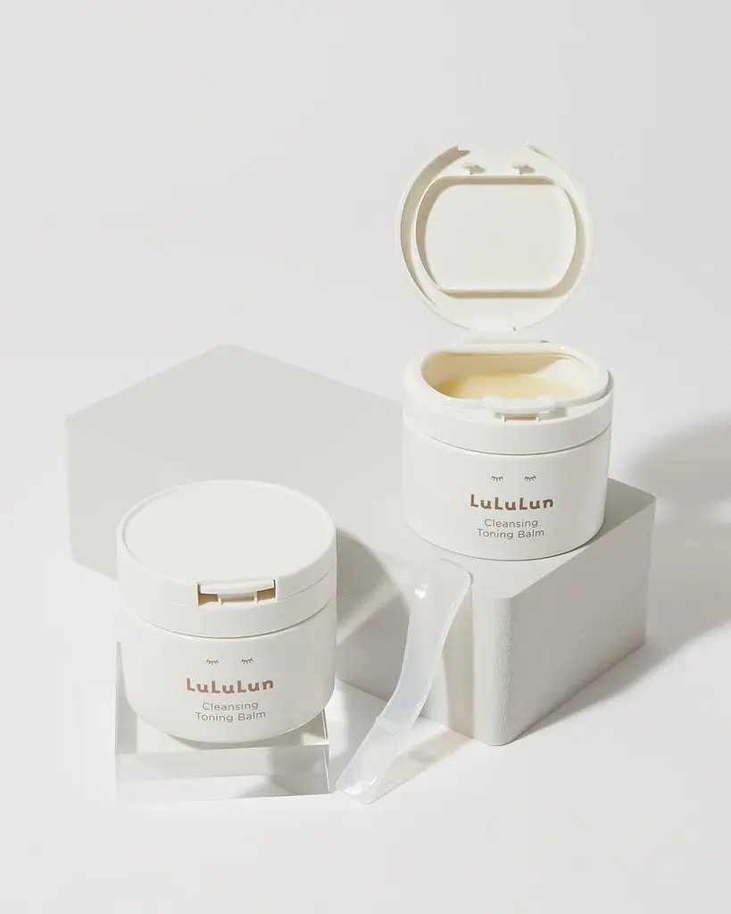 LULULUN Cleansing Toning Balm Hydrate White очищувальний тонізуючий бальзам для сухої шкіри, 90 г - фото 3