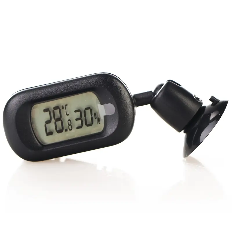 Цифровий міні гігрометр-термометр Repti-Zoo LCD MINI SH128 з присоскою - фото 6
