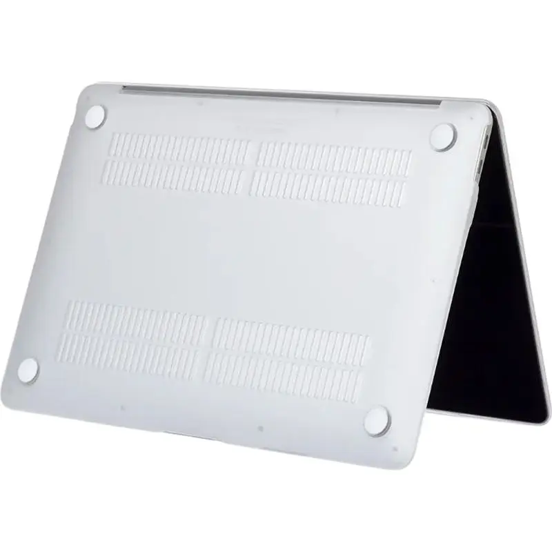 Пластикова накладка (верх та низ) HardShell Matte Case для Apple MacBook Neo 13'' A3404 2026 Clear [169337] - фото 3