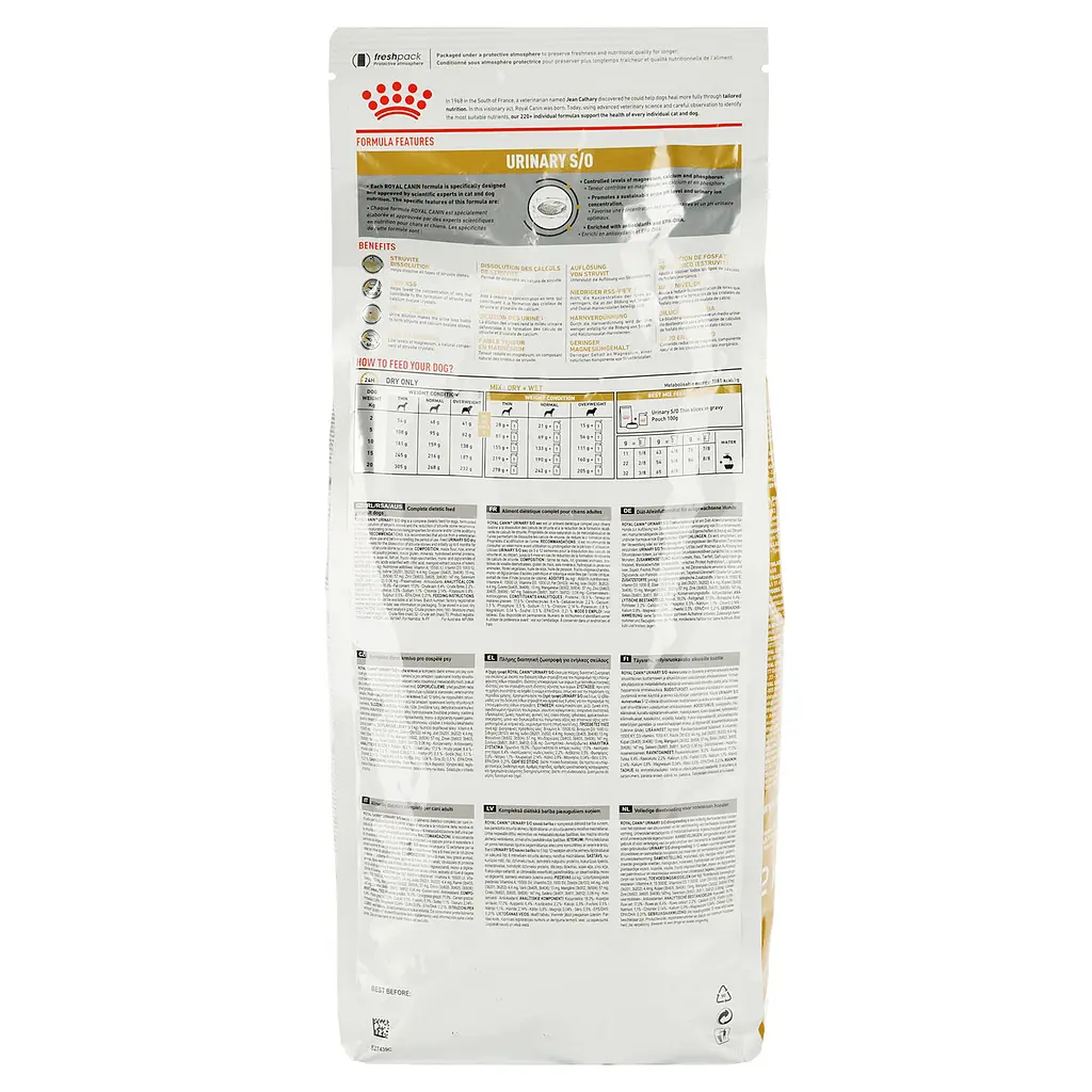 Сухий корм для собак Royal Canin Urinary S/O при лікуванні та профілактиці сечокам'яної хвороби 2 кг - фото 2