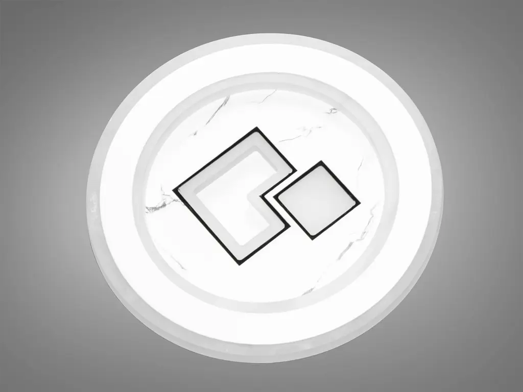 Світильник стельовий LED Diasha 12099, 32W, 3000K, акрил, метал, сучасний стиль, діаметр 20 см, IP20, 1760 лм - фото 4