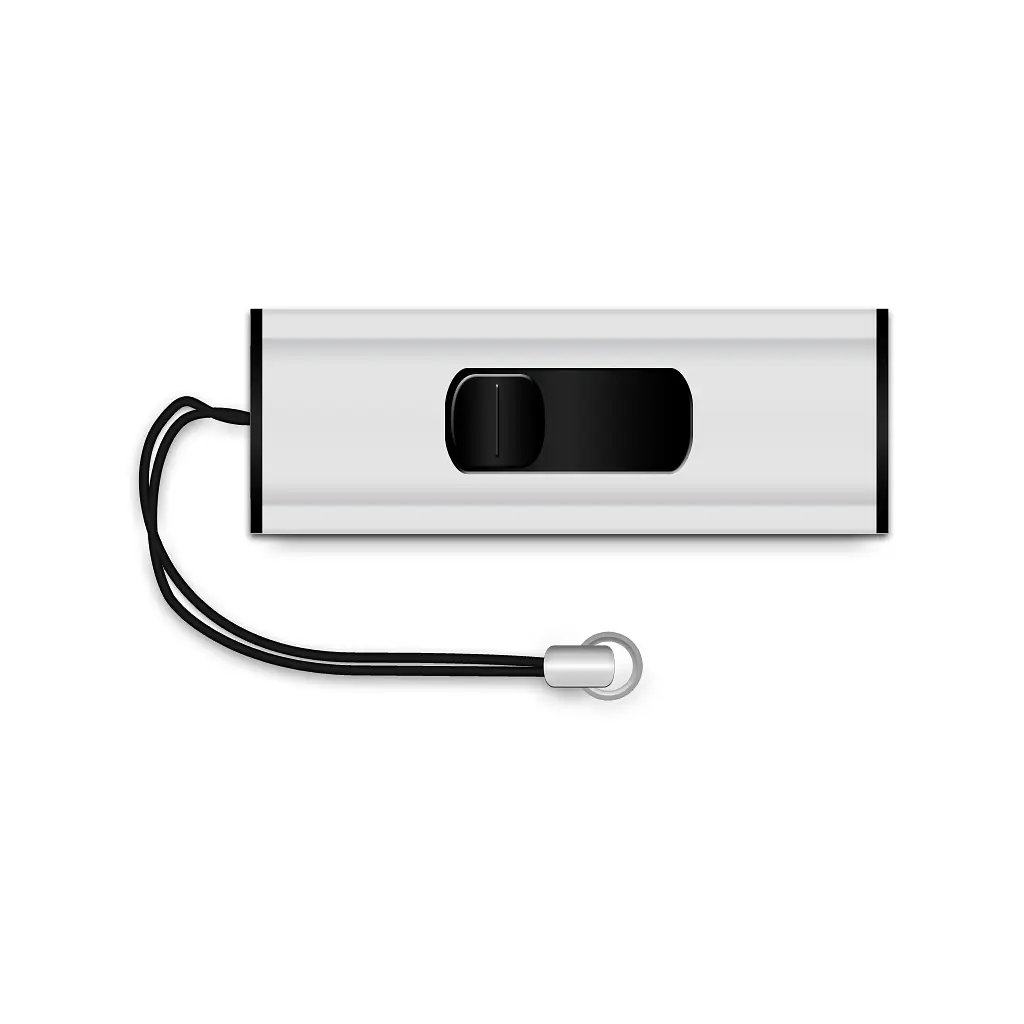 USB флеш накопичувач Mediarange 16GB Black/Silver USB 3.0 (MR915) - фото 2