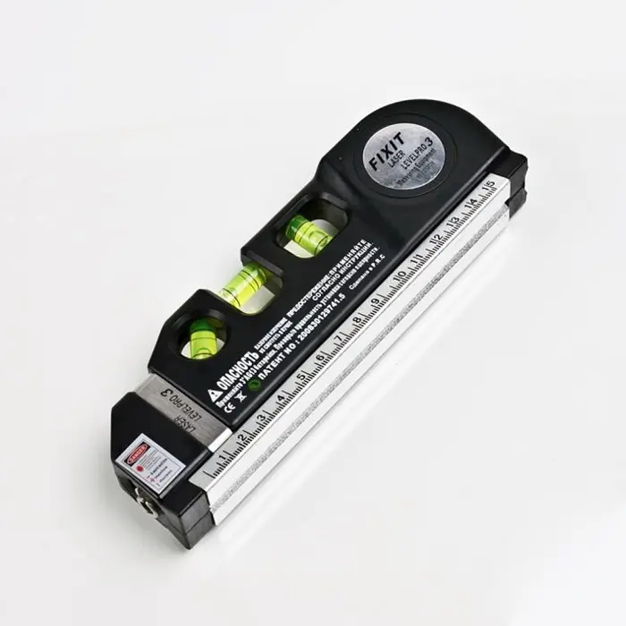 Лазерний рівень з рулеткою FIXIT Laser Level PRO 3 3-в-1, з лінійкою, 2.5 м, на батарейках - фото 5