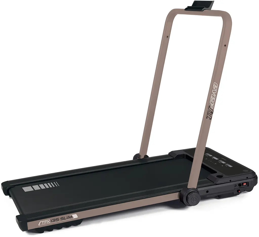 Бігова доріжка Everfit TFK 135 Slim Rose Gold (TFK-135-SLIM-R) - фото 2