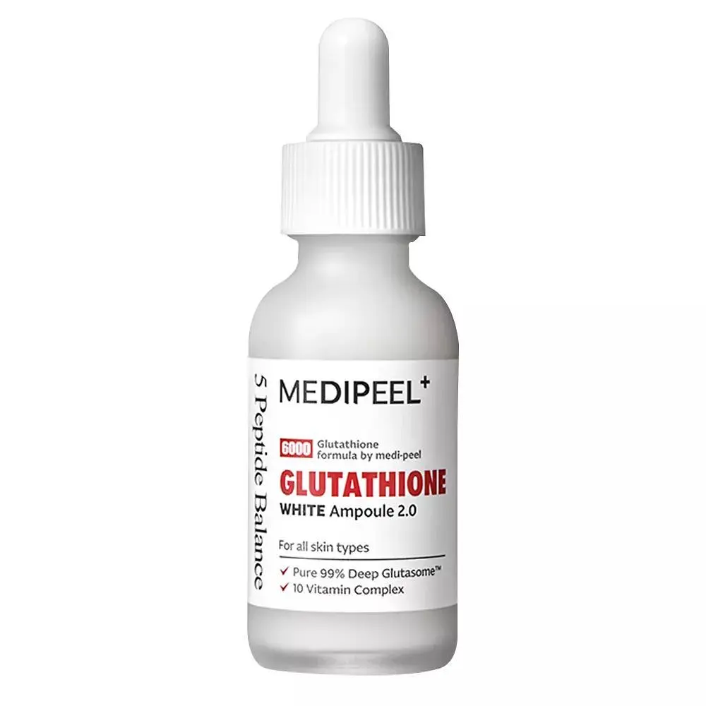Освітлювальна ампульна сироватка з глутатіоном 30 мл Medi Peel Bio-Intense Glutathione White Ampoule 2.0