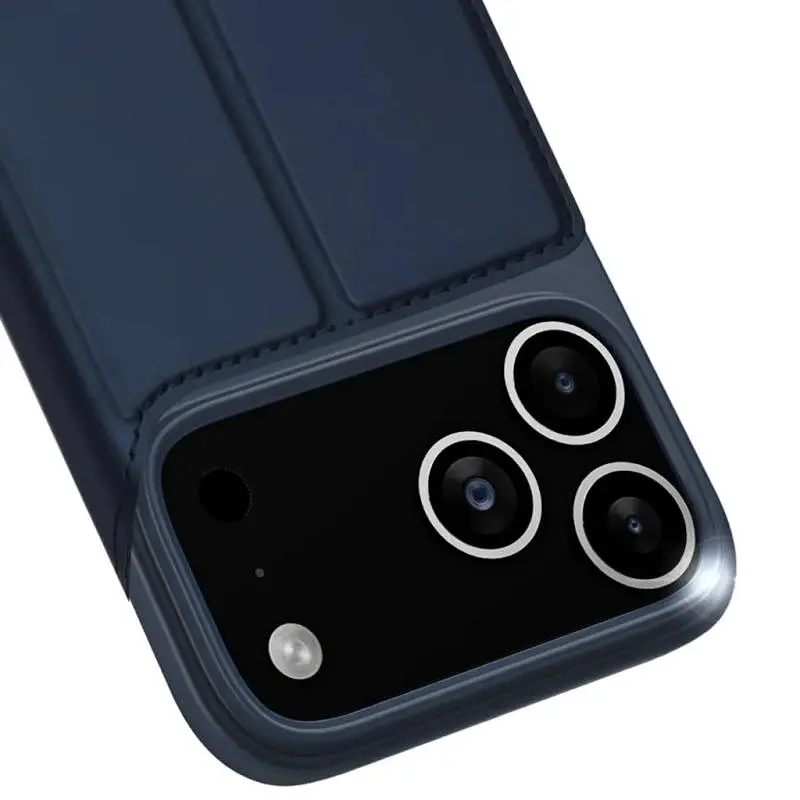 Чохол-книжка Dux Ducis з кишенею для візиток для Apple iPhone 17 Pro Max 6.9" Синій - фото 5