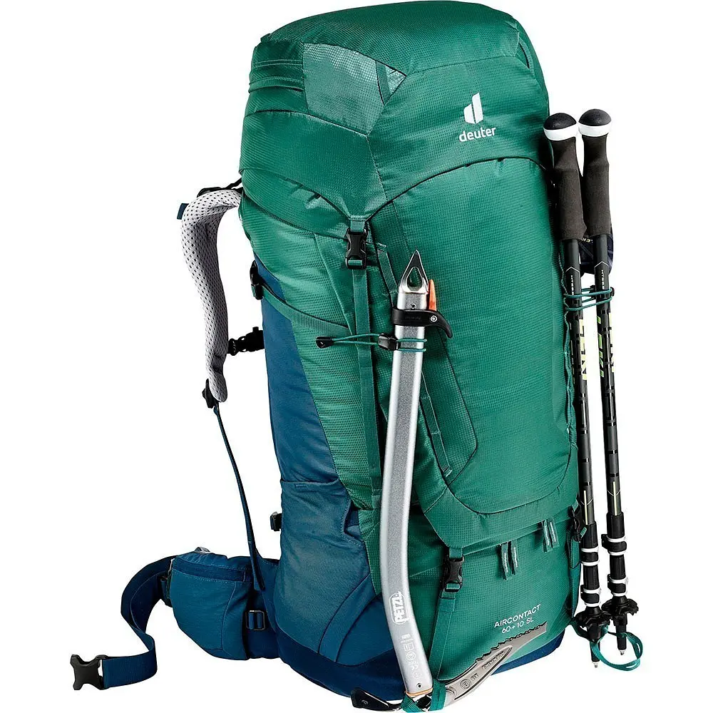 Рюкзак Deuter Aircontact 60 + 10 SL Turquoise (1052-3320421 2337) - фото 8
