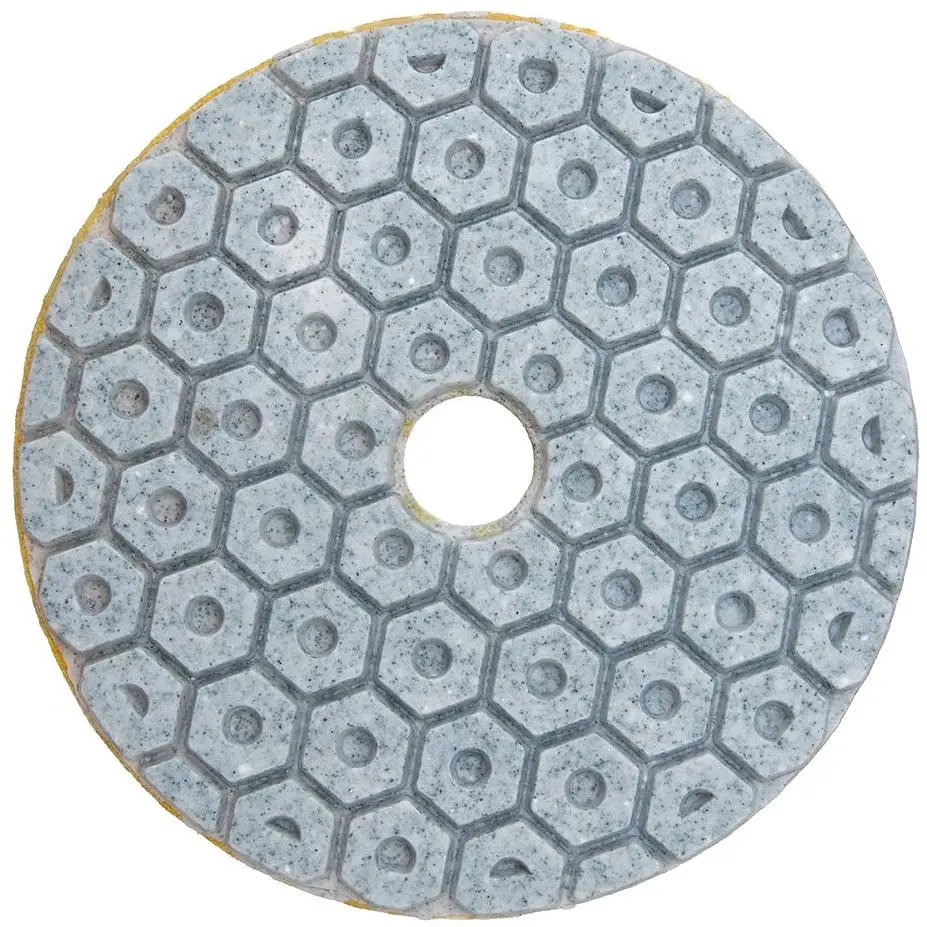 Круг алмазный Alloid Building Tools Combs шлифовальный на липучке 100 мм зерно 150 (DD-63379) - фото 2