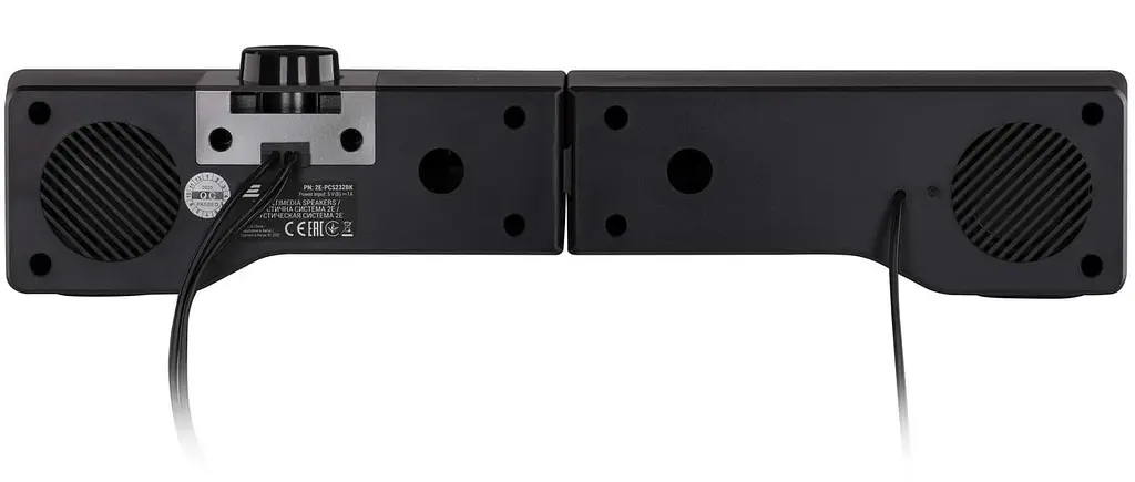 Акустична система 2E 2.0 PCS232 RGB Matrix USB Black (2E-PCS232BK) - фото 3