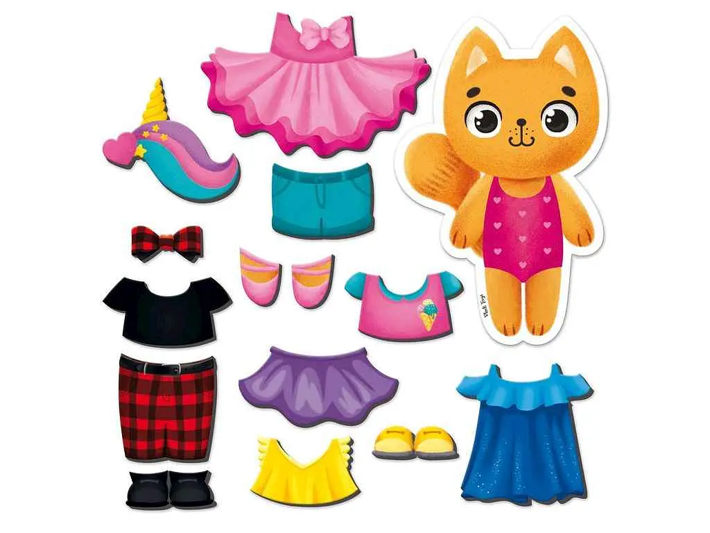 Гра розвиваюча VLADI TOYS "Кішечка" магнітна VT3204-34 - фото 2