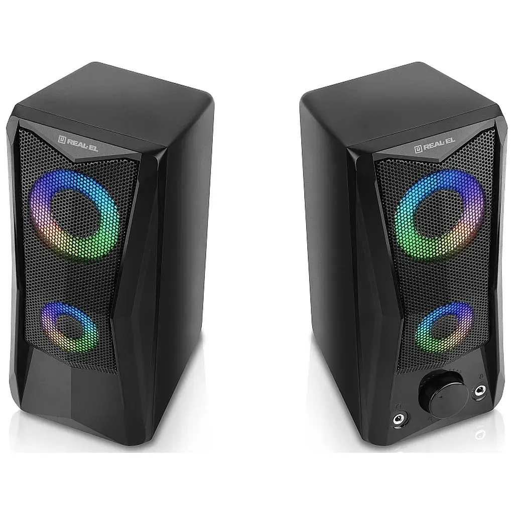 Акустична система REAL-EL S-107 USB Black (EL121100017) - фото 4