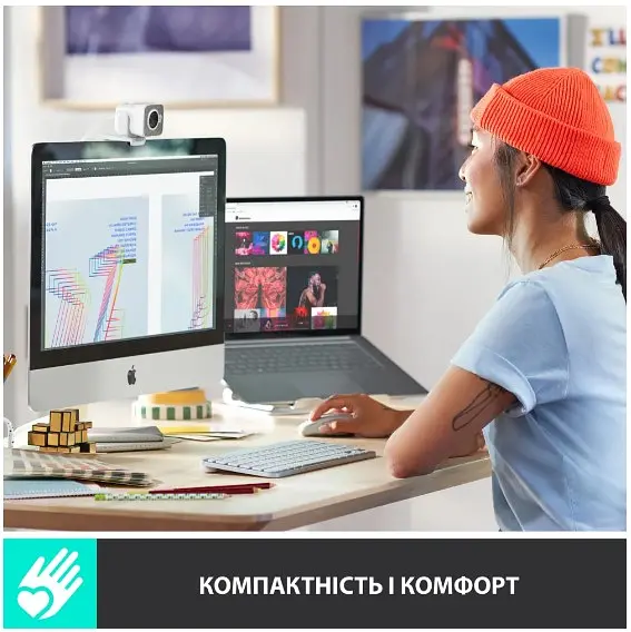 Клавіатура MX Keys Mini For Mac Wireless Illuminated Pale Grey Logitech teh0022911 - фото 3