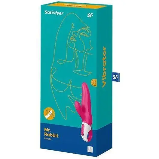 Вібратор-кролик Satisfyer Vibes Mr. Rabbit литий силікон 12 режимів для подвійної стимуляції - фото 4