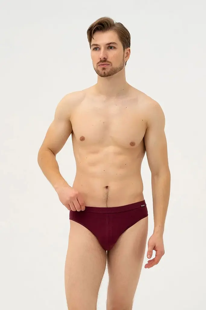 Труси чоловічі 226 Authentic mini Cornette бордові M - фото 2