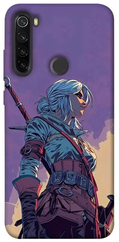 TPU чохол Demsky The witcher ciri для Xiaomi Redmi Note 8T