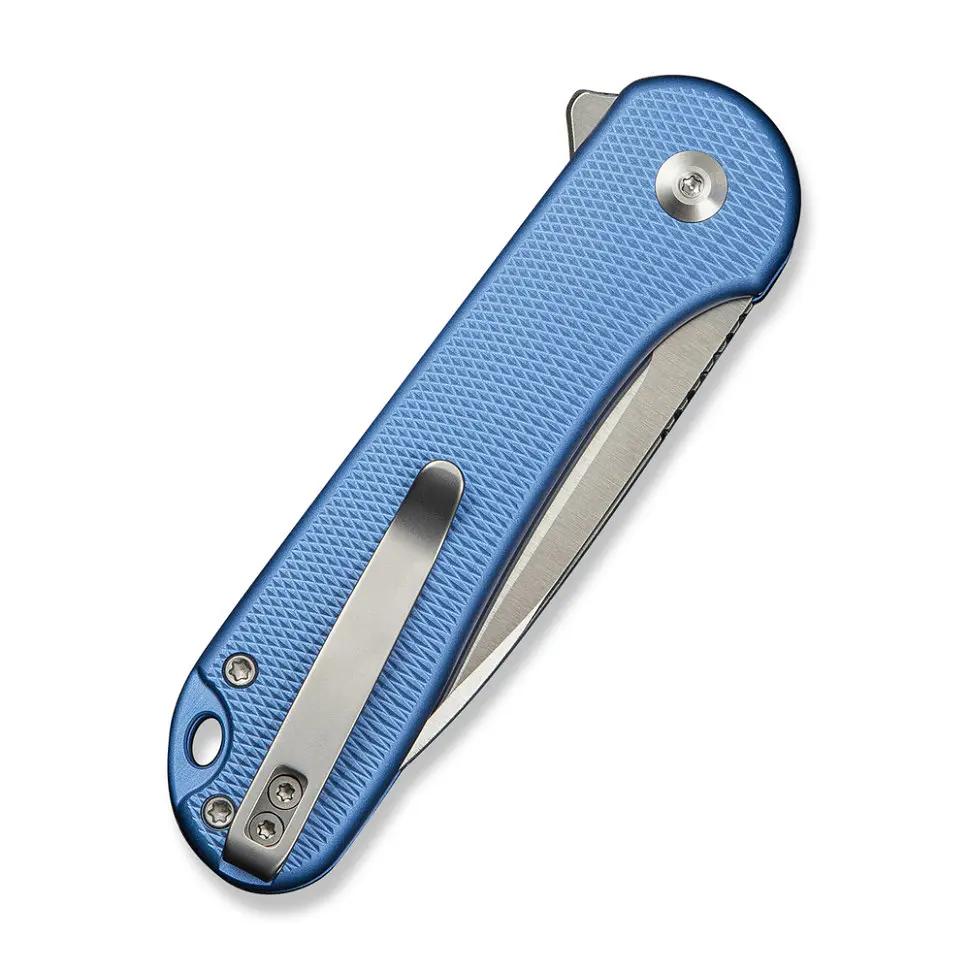 Ніж складаний кишеньковий Civivi Elementum II, (7.5 см) Nitro-V/Aluminum синій - фото 5