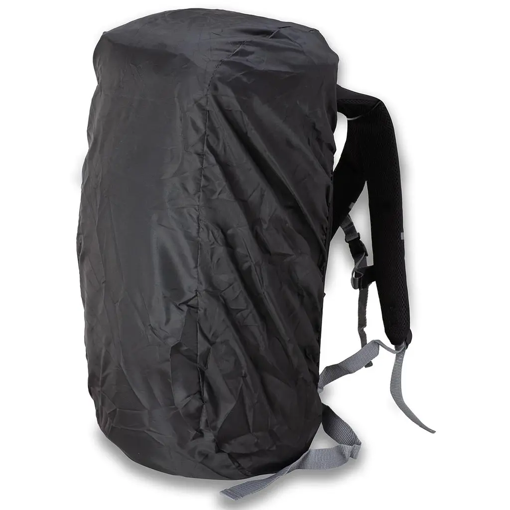 Туристичний рюкзак Semi Line 45 Black 45 л, з чохлом від дощу, анатомічна спинка, кріплення для трекінгових палиць - фото 6