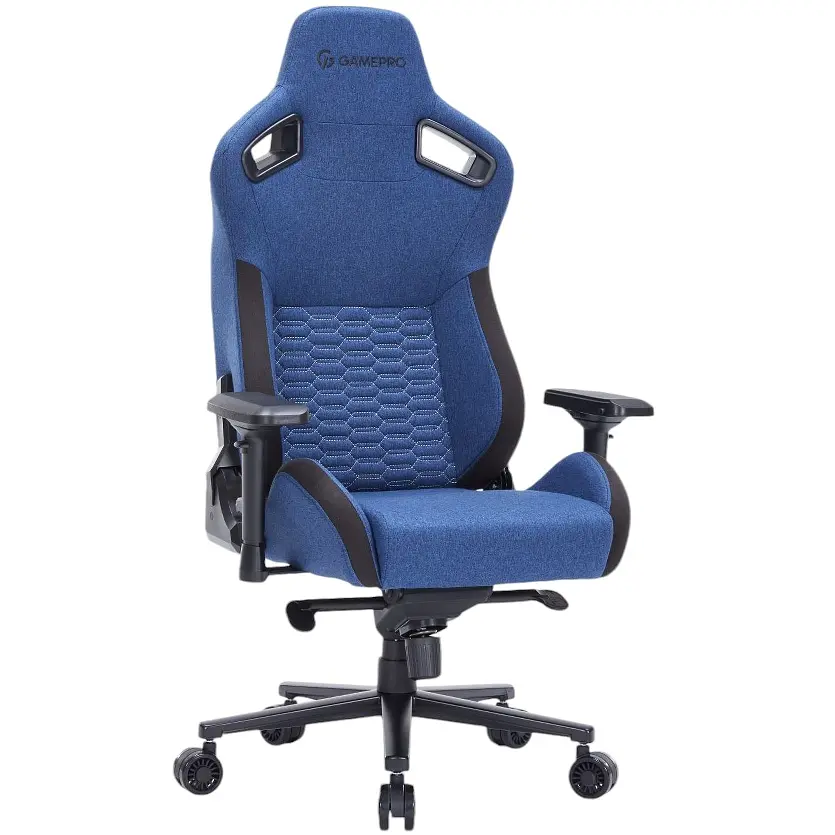Ігрове крісло GamePro Size XL Fabric Dark Blue (GC900DB) - фото 6